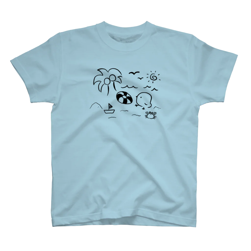 【CRAYON LAND】ひよこのじょにーの夏☆バケーション スタンダードTシャツ