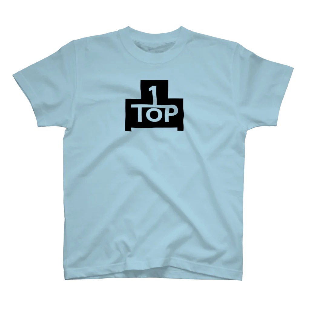 虚無の射精商店のTOP-BLACK（フロントのみ） Regular Fit T-Shirt