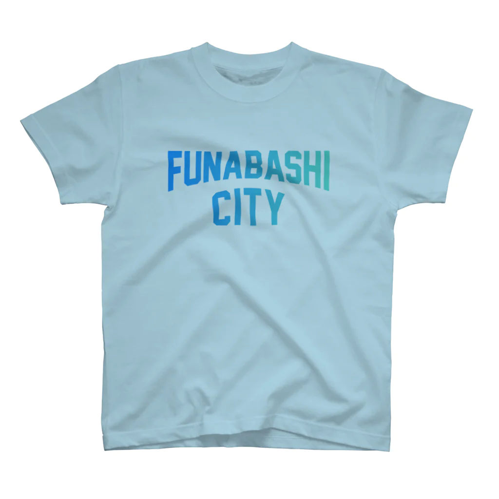 JIMOTO Wear Local Japanの船橋市 FUNABASHI CITY Regular Fit T-Shirt