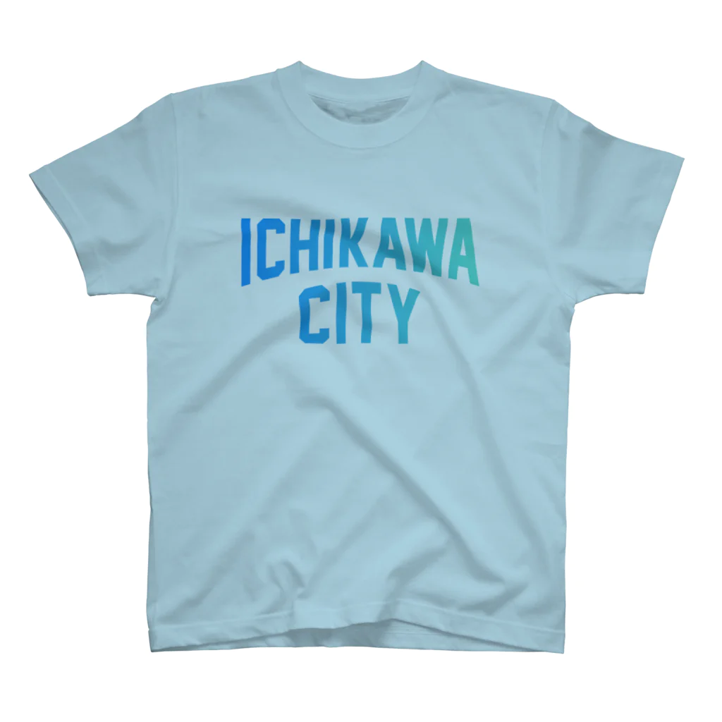 JIMOTO Wear Local Japanの市川市 ICHIKAWA CITY スタンダードTシャツ