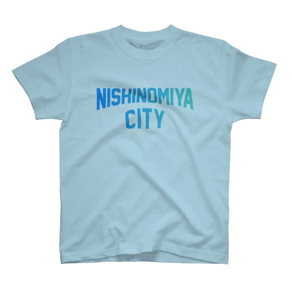 JIMOTO Wear Local Japanの西宮市 NISHINOMIYA CITY Regular Fit T-Shirt