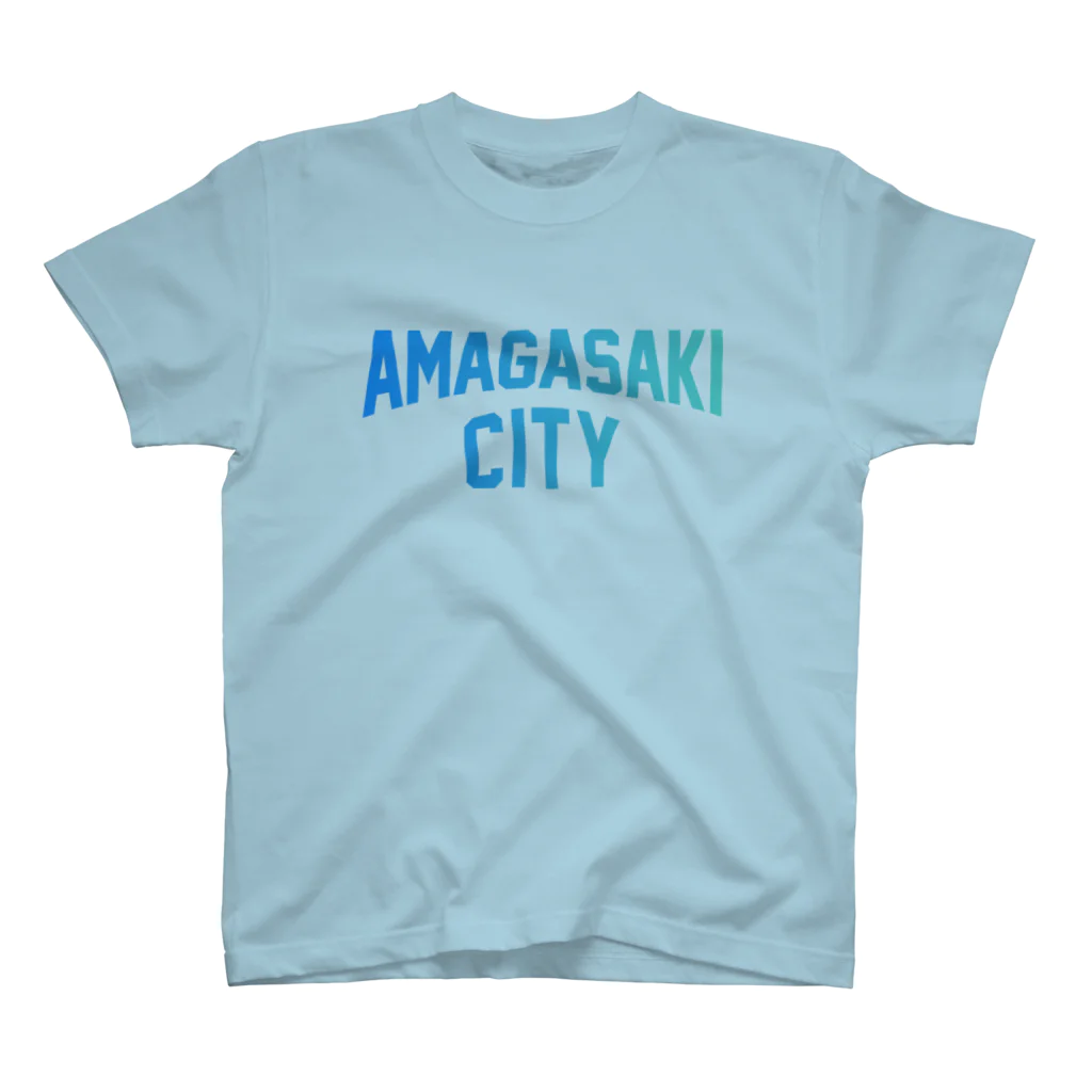 JIMOTO Wear Local Japanの尼崎市 AMAGASAKI CITY Regular Fit T-Shirt