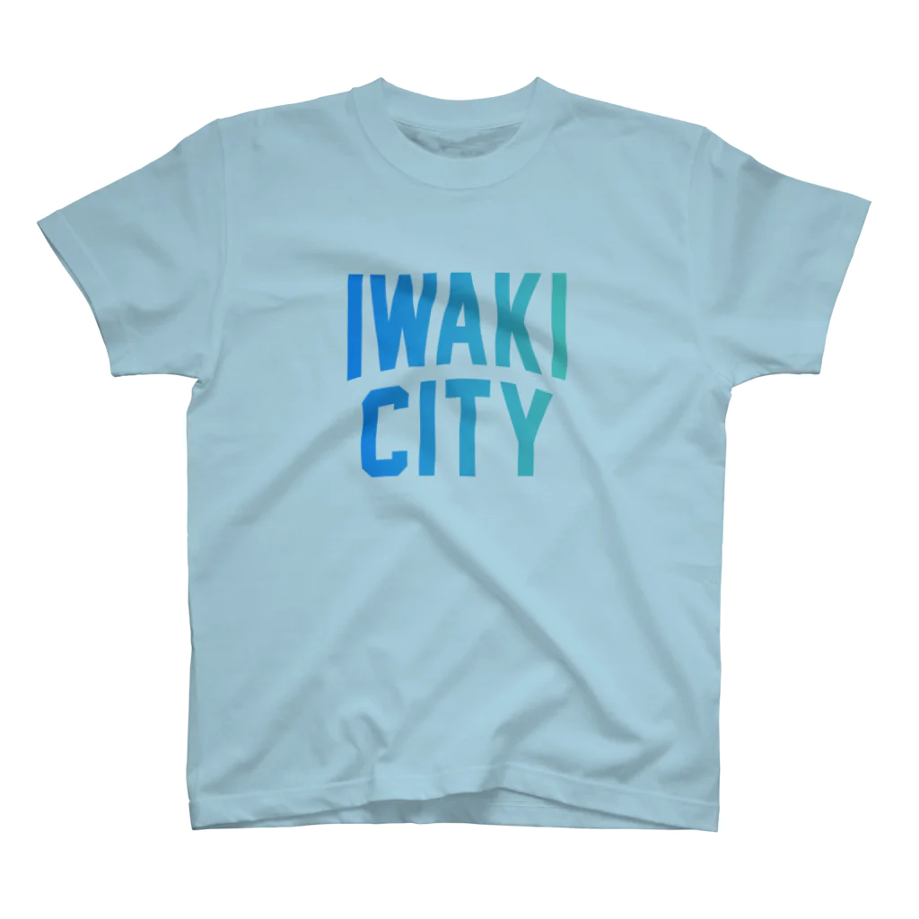 JIMOTO Wear Local Japanのいわき市 IWAKI CITY スタンダードTシャツ