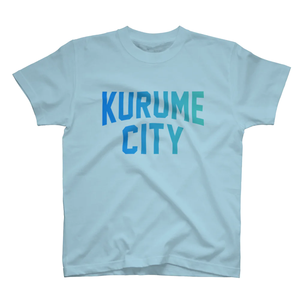 JIMOTO Wear Local Japanの久留米市 KURUME CITY スタンダードTシャツ