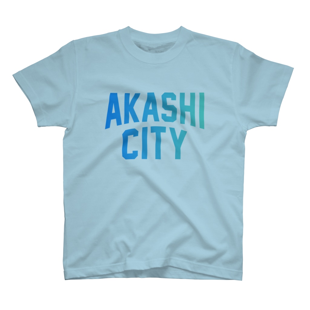 JIMOTO Wear Local Japanの明石市 AKASHI CITY Regular Fit T-Shirt