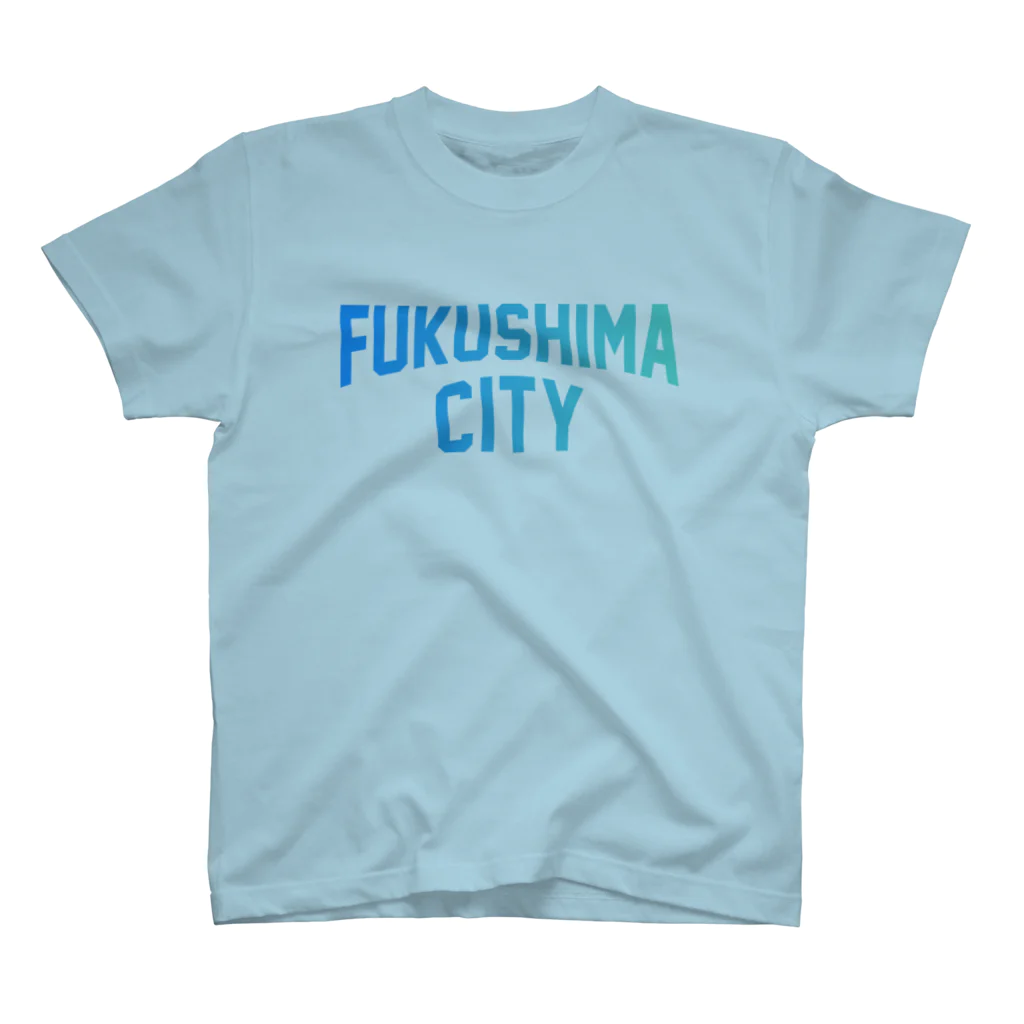 JIMOTO Wear Local Japanの福島市 FUKUSHIMA CITY スタンダードTシャツ