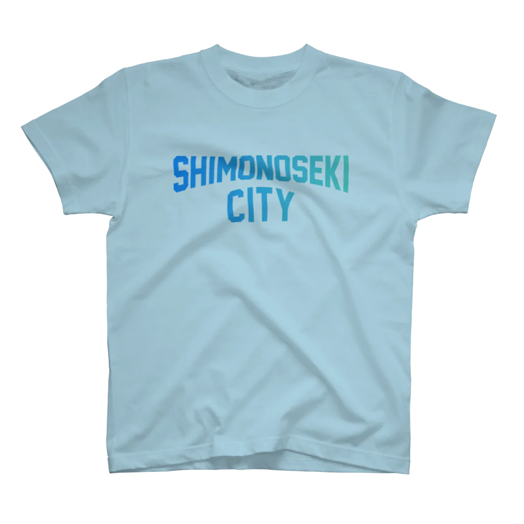 JIMOTO Wear Local Japanの下関市 SHIMONOSEKI CITY スタンダードTシャツ