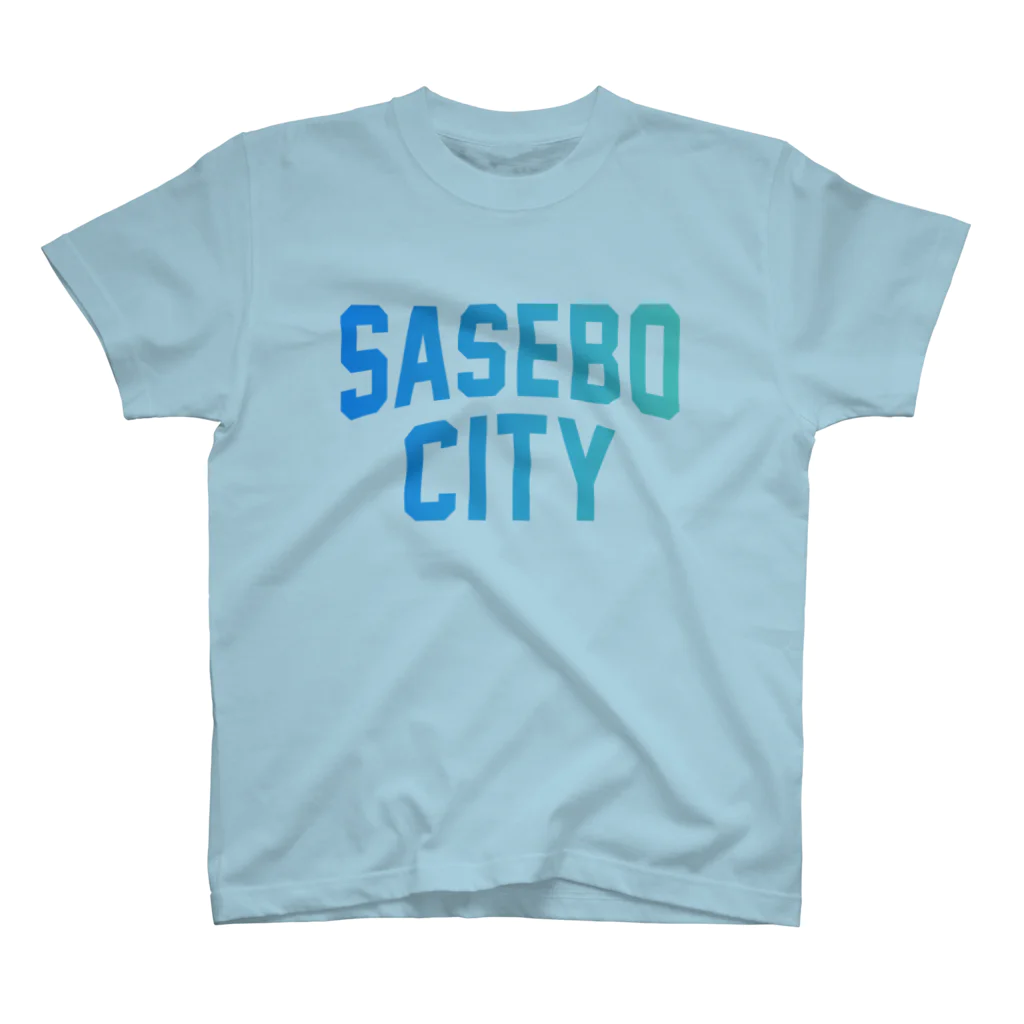 JIMOTO Wear Local Japanの佐世保市 SASEBO CITY スタンダードTシャツ