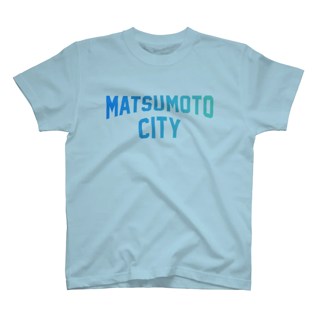 JIMOTO Wear Local Japanの松本市 MATSUMOTO CITY スタンダードTシャツ