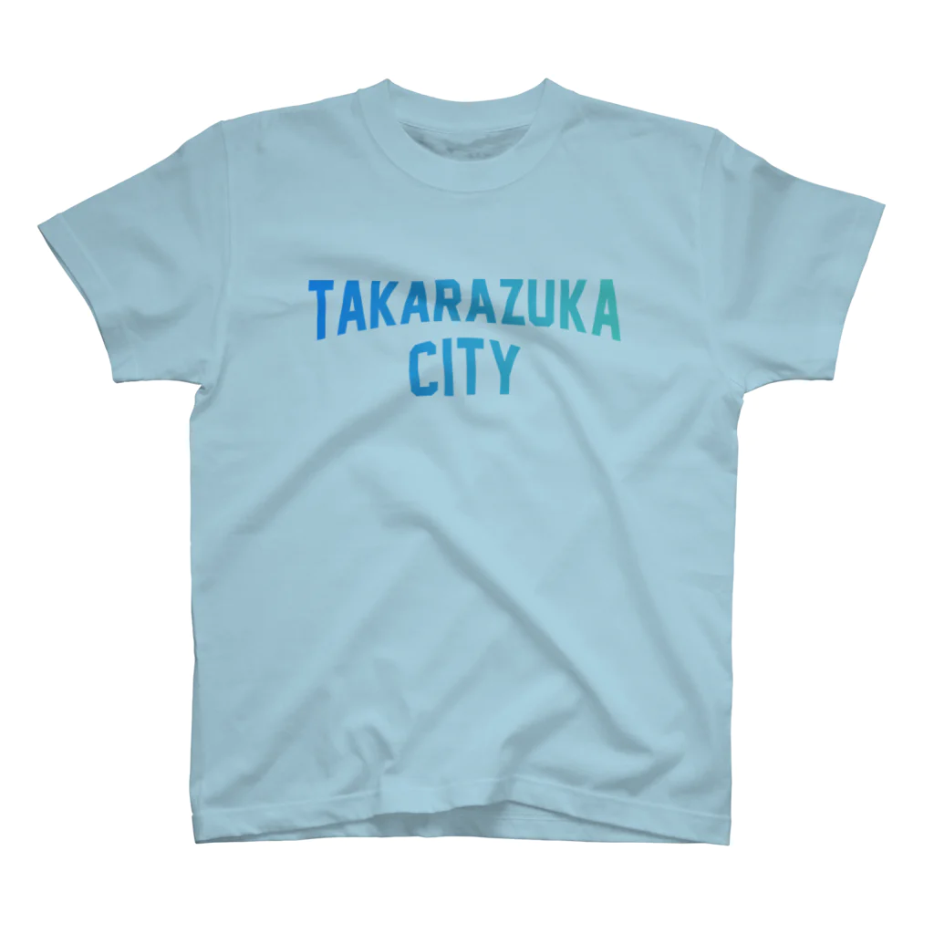 JIMOTO Wear Local Japanの宝塚市 TAKARAZUKA CITY Regular Fit T-Shirt