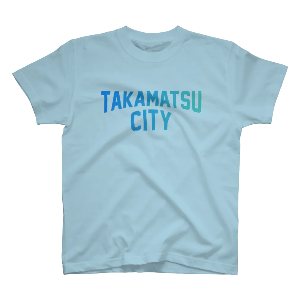 JIMOTO Wear Local Japanの高松市 TAKAMATSU CITY スタンダードTシャツ