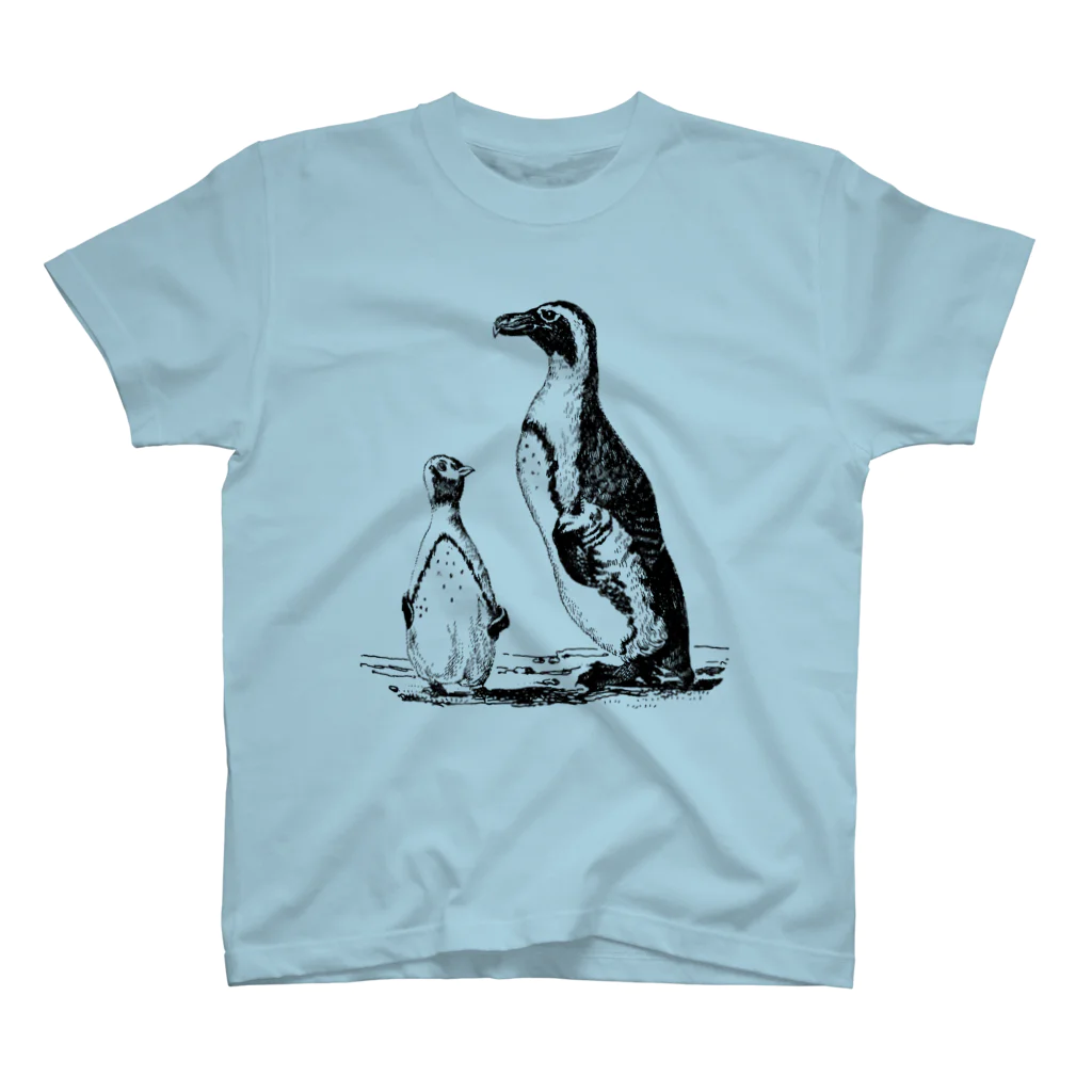 古書　天牛書店のペンギン＜アンティーク・プリント＞ Regular Fit T-Shirt