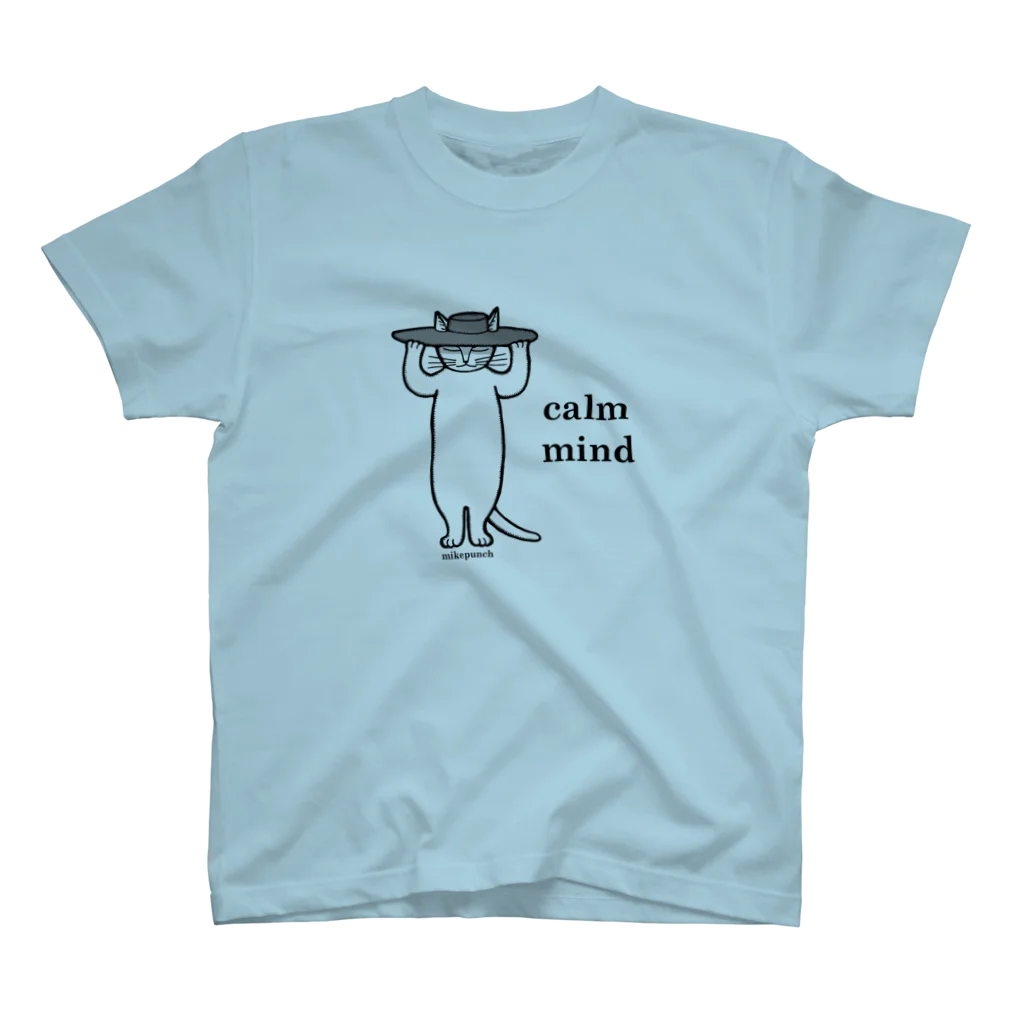 mikepunchのcalm mind 心しずかに スタンダードTシャツ