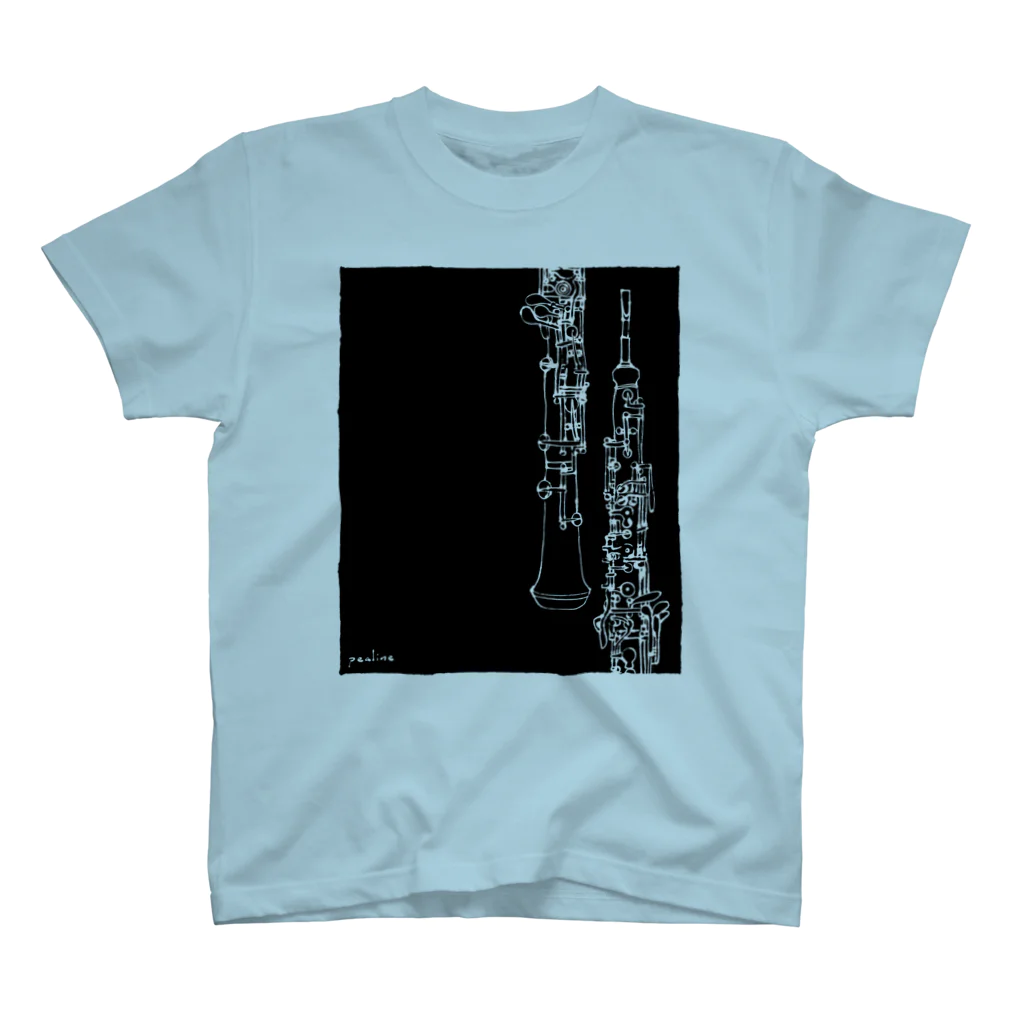 pealineのOboe スタンダードTシャツ