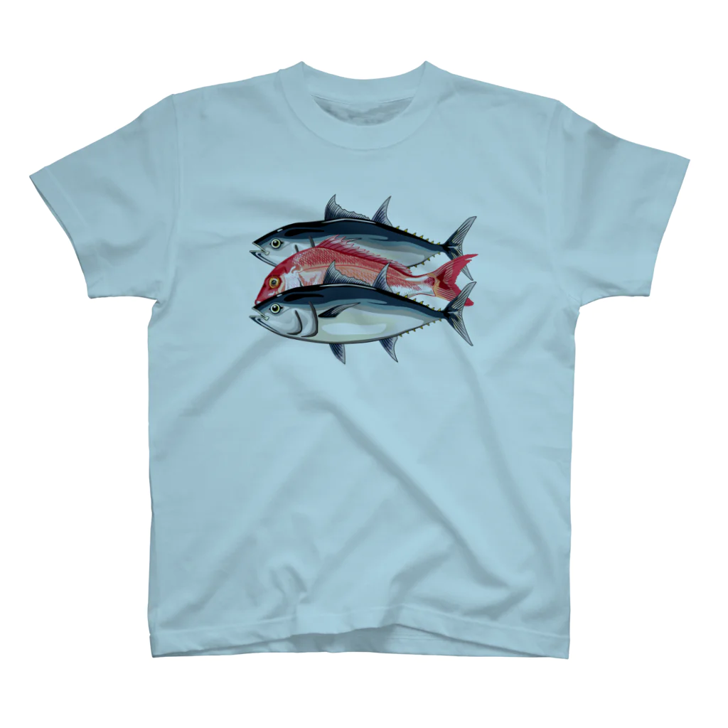 sakotsu600の鮪鯛 スタンダードTシャツ