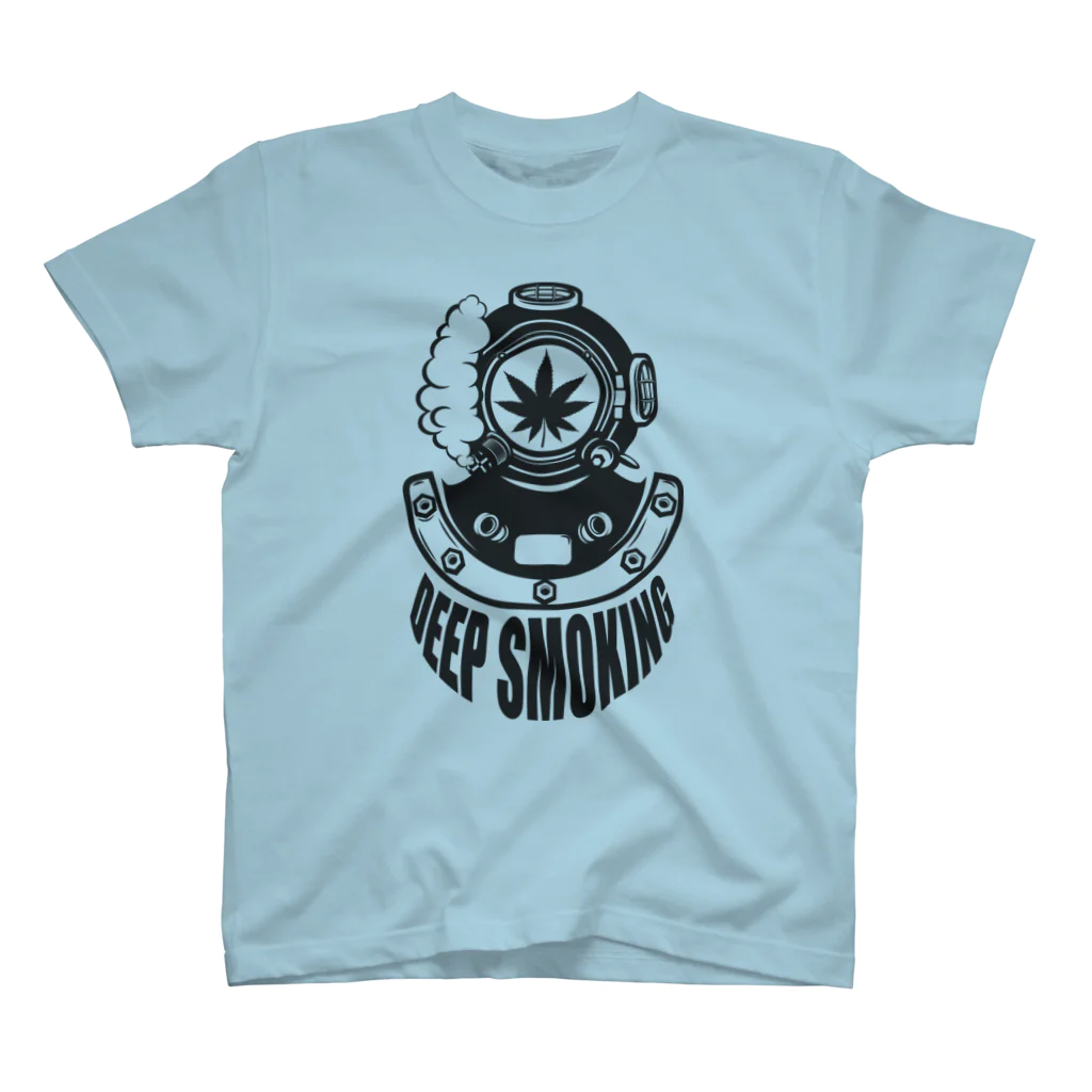 420 MUSIC FACTORYのDEEP SMOKING(ディープスモーキング） スタンダードTシャツ