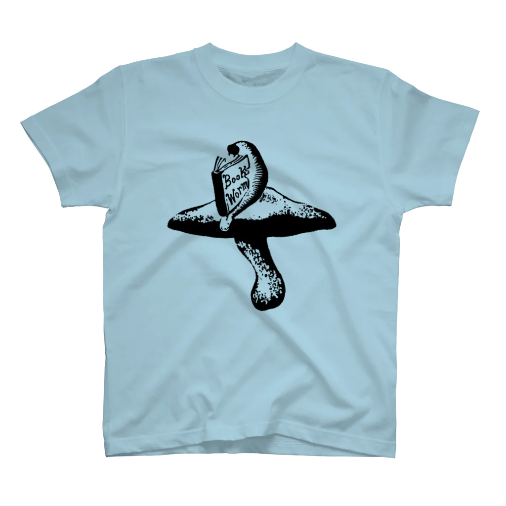 金星灯百貨店の本の虫　モノクロ Regular Fit T-Shirt