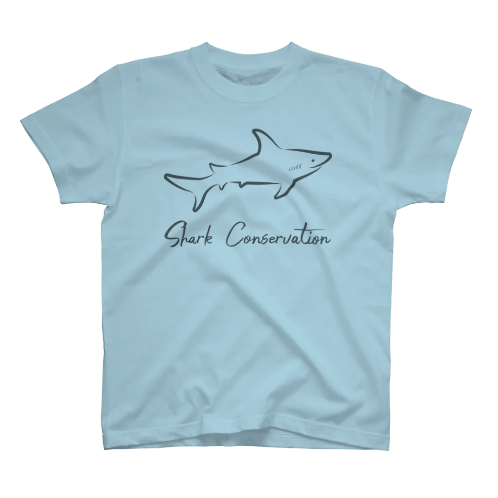 MUSEA（ミューゼア）のゆるサメTシャツ（Shark conservation shirt） スタンダードTシャツ