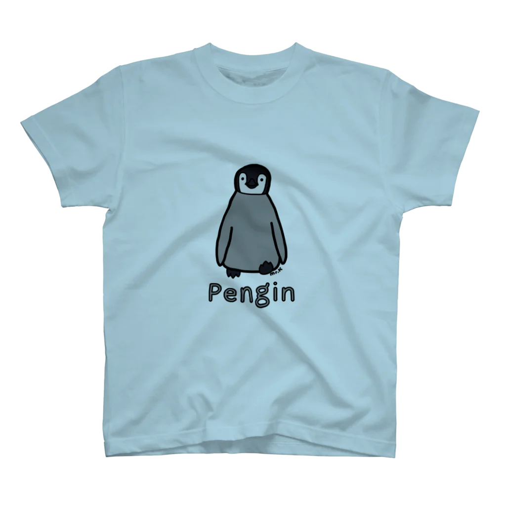 MrKShirtsのPengin (ペンギン) 色デザイン スタンダードTシャツ