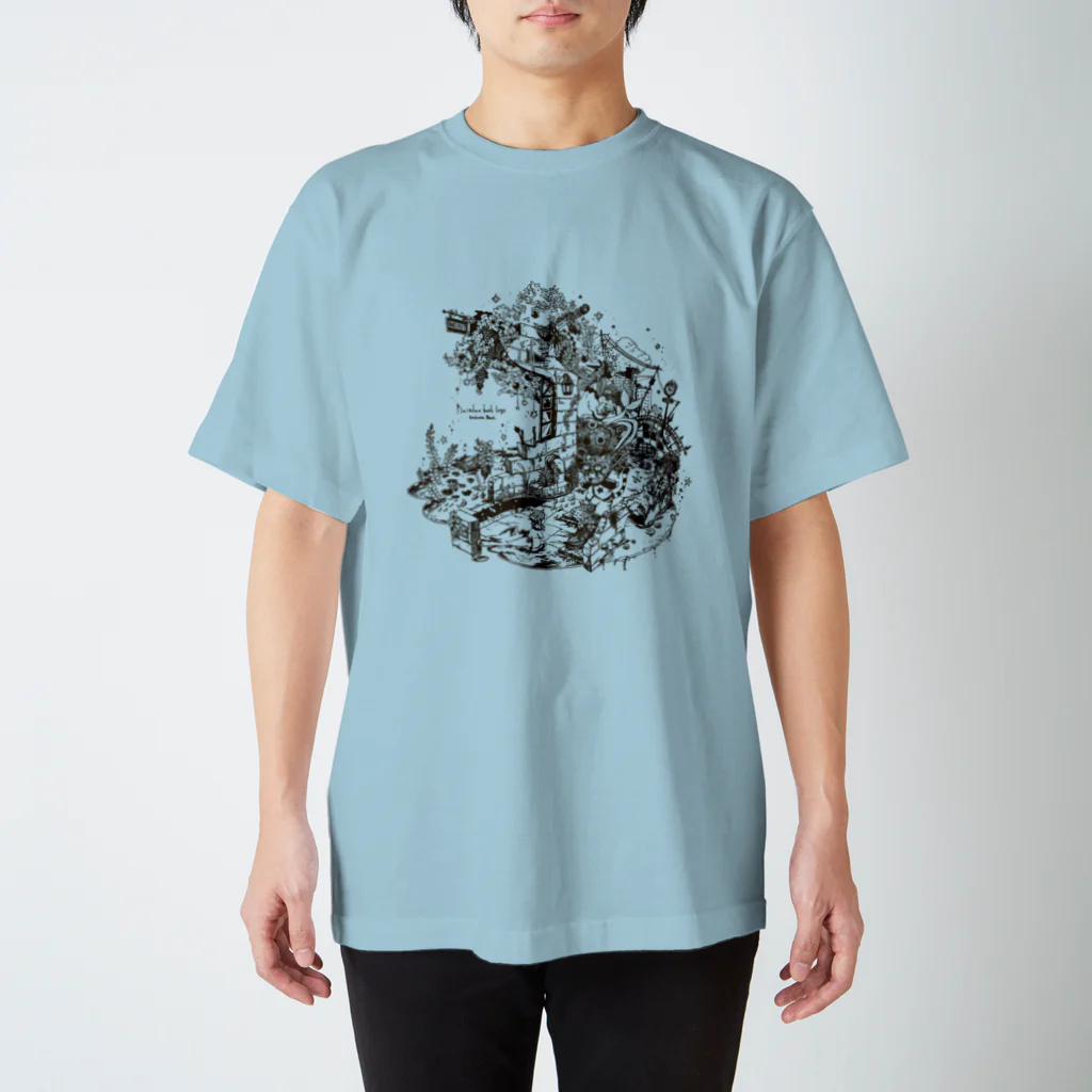 BARE FEET/猫田博人の再生の庭・プレアデスの両脚 スタンダードTシャツ