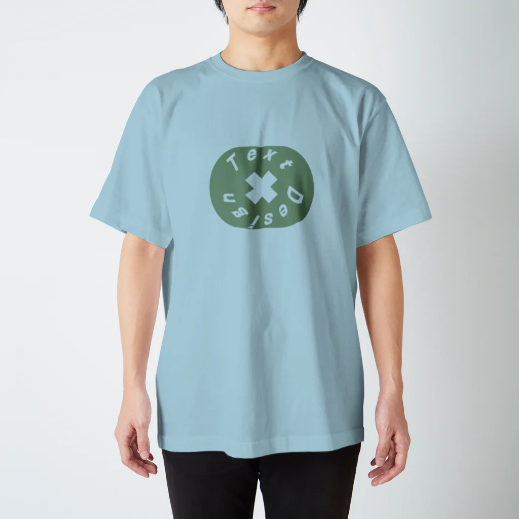 ZUKIZAKIのテキストデザイン Regular Fit T-Shirt