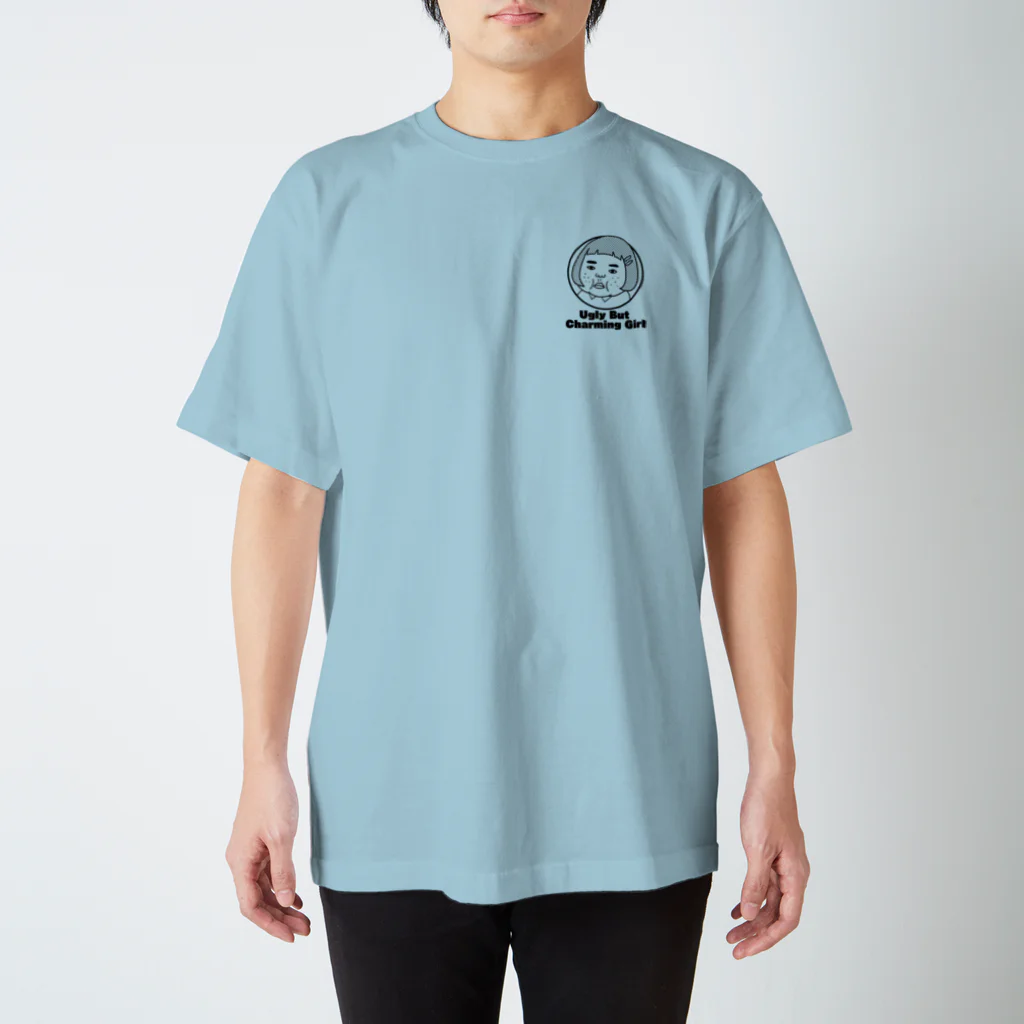 キャロライン企画の憎めないブスEnglish Regular Fit T-Shirt