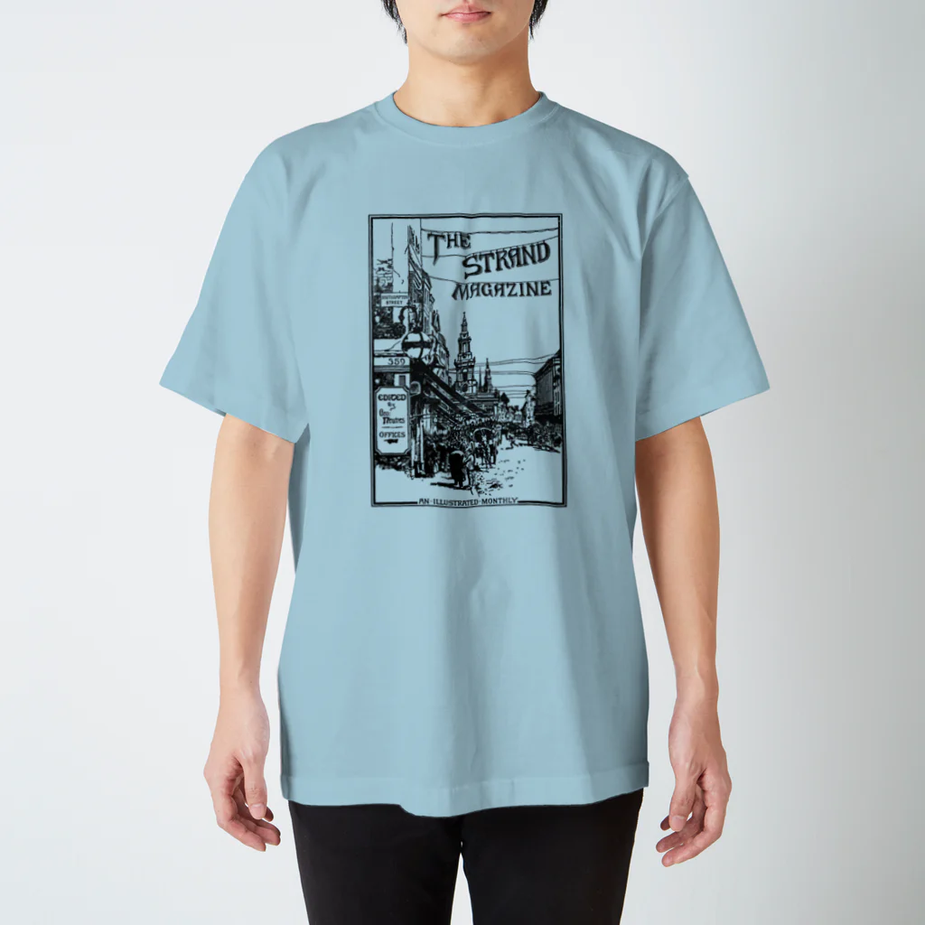 古書　天牛書店のストランド・マガジンの表紙<ブック・デザイン> 티셔츠