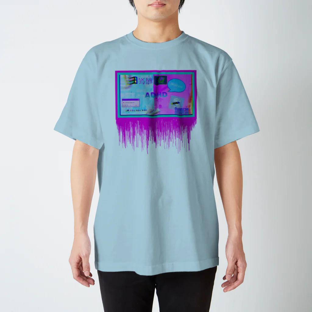 Manachi のADHD スタンダードTシャツ