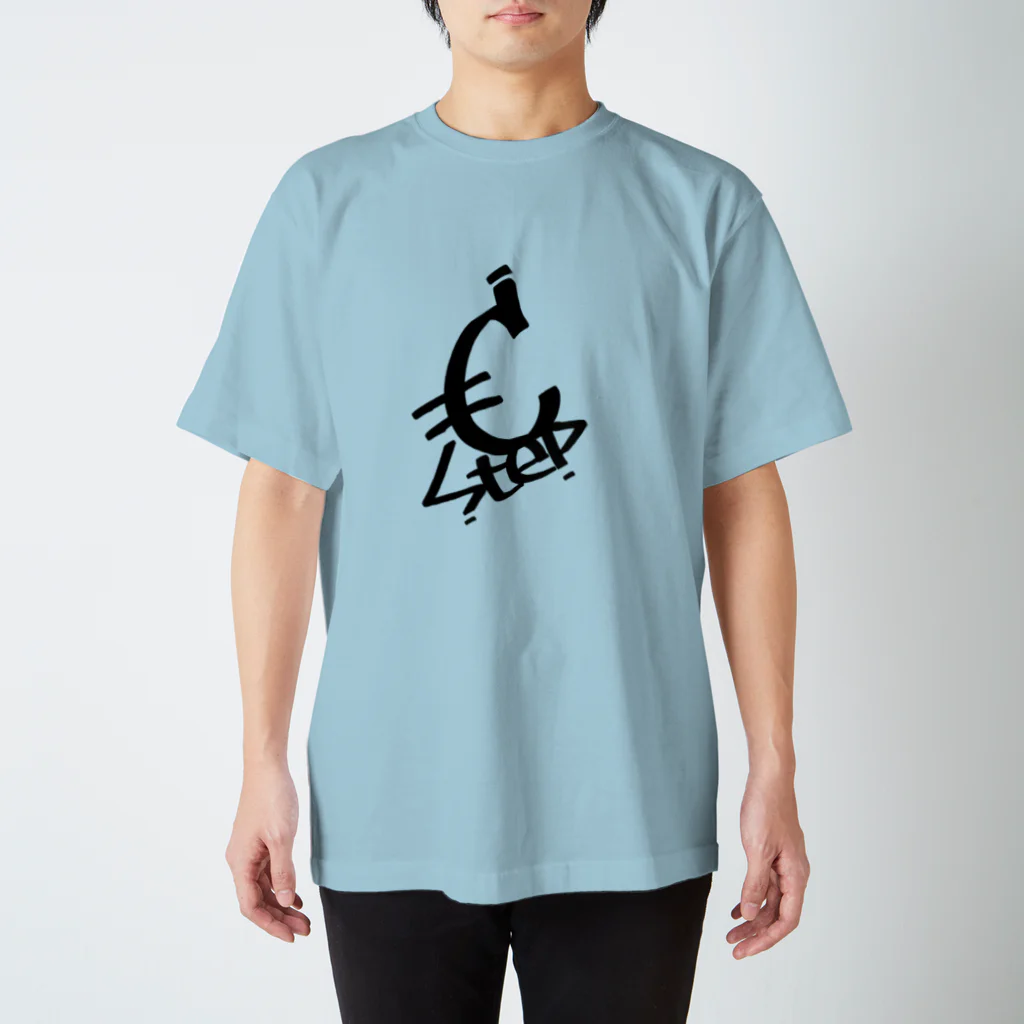 EuroStepの€ logo スタンダードTシャツ