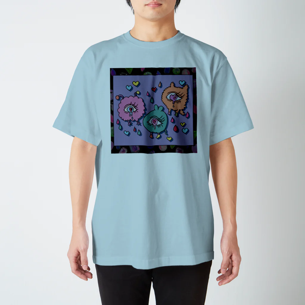 休業中ですの👁👁👁 スタンダードTシャツ