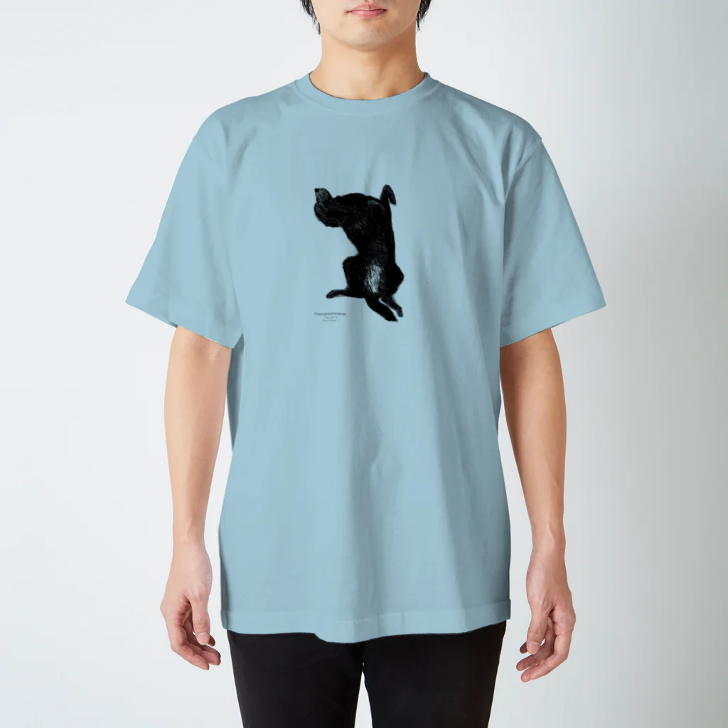 AtelierBoopのフラットコーテッドレトリバー Regular Fit T-Shirt