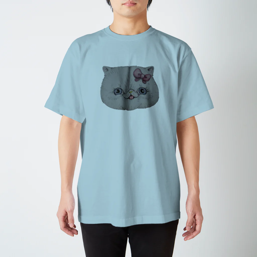 Atelier of cute catsのニコニコ　サニーちゃん Regular Fit T-Shirt