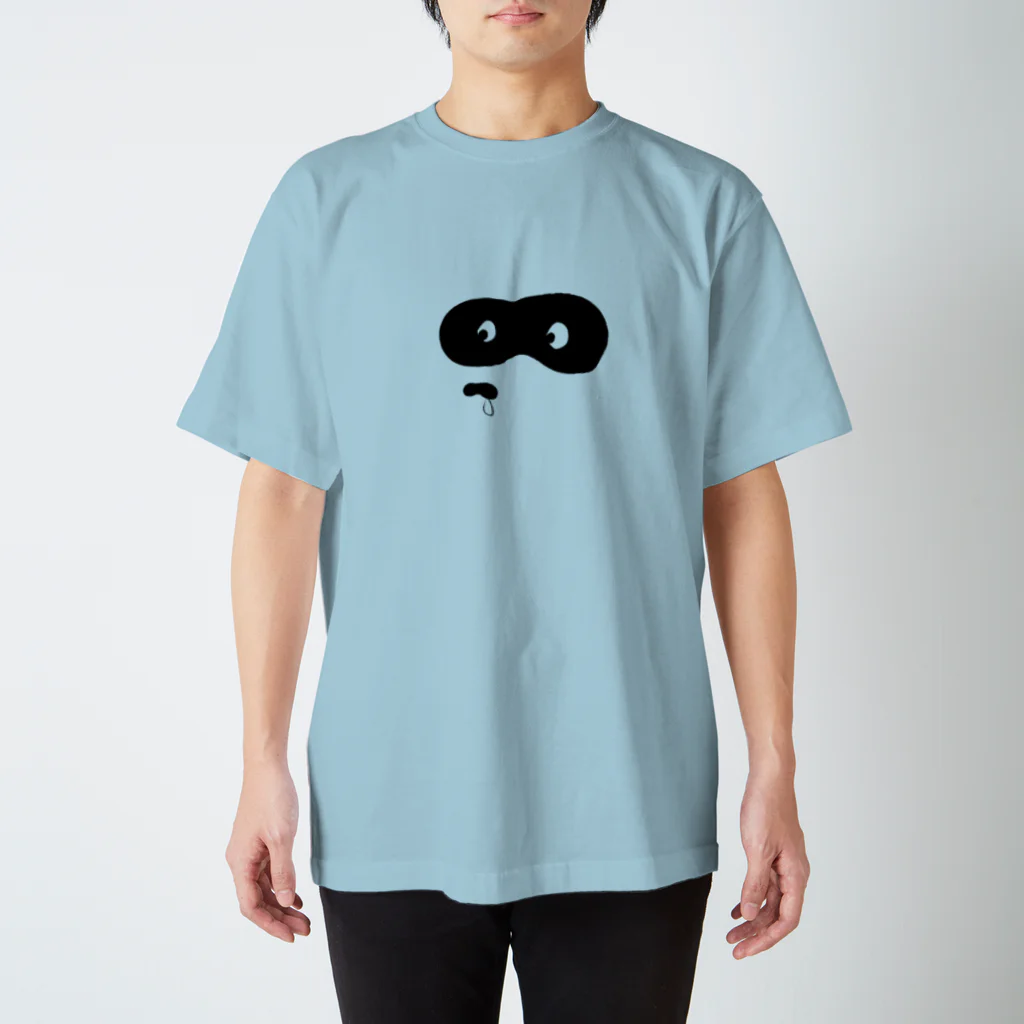 ぽんぽんぽんのぽんちゃんの鼻水（黒毛） スタンダードTシャツ