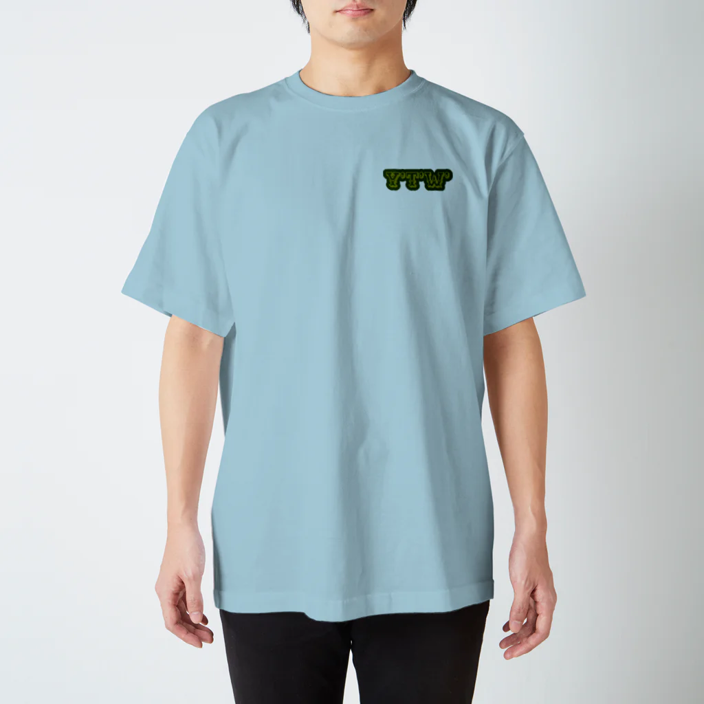 YEAR THE WORLDのYTW LOGO【SABOTEN】T Regular Fit T-Shirt