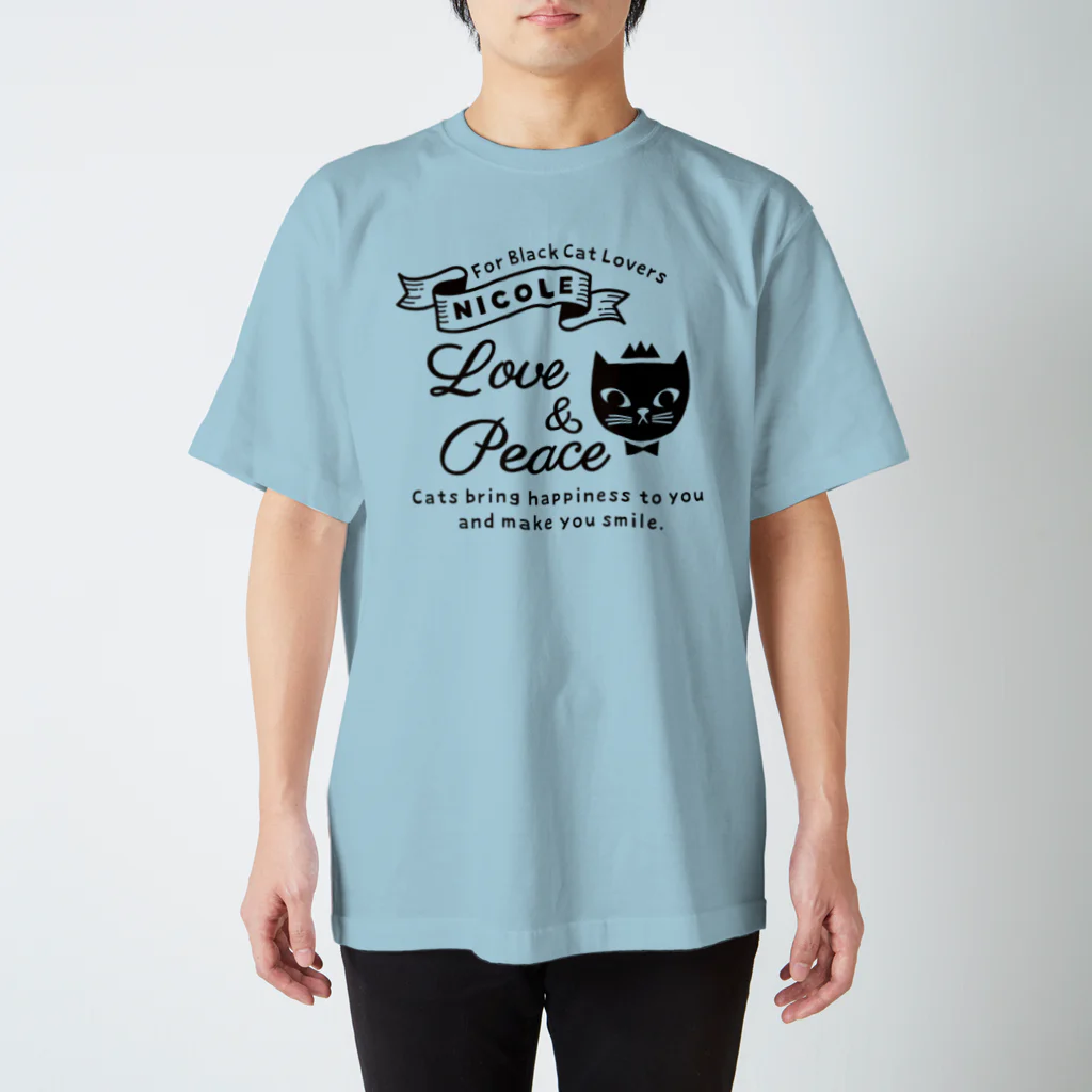 黒猫屋ニコルの黒猫屋ニコル スタンダードTシャツ