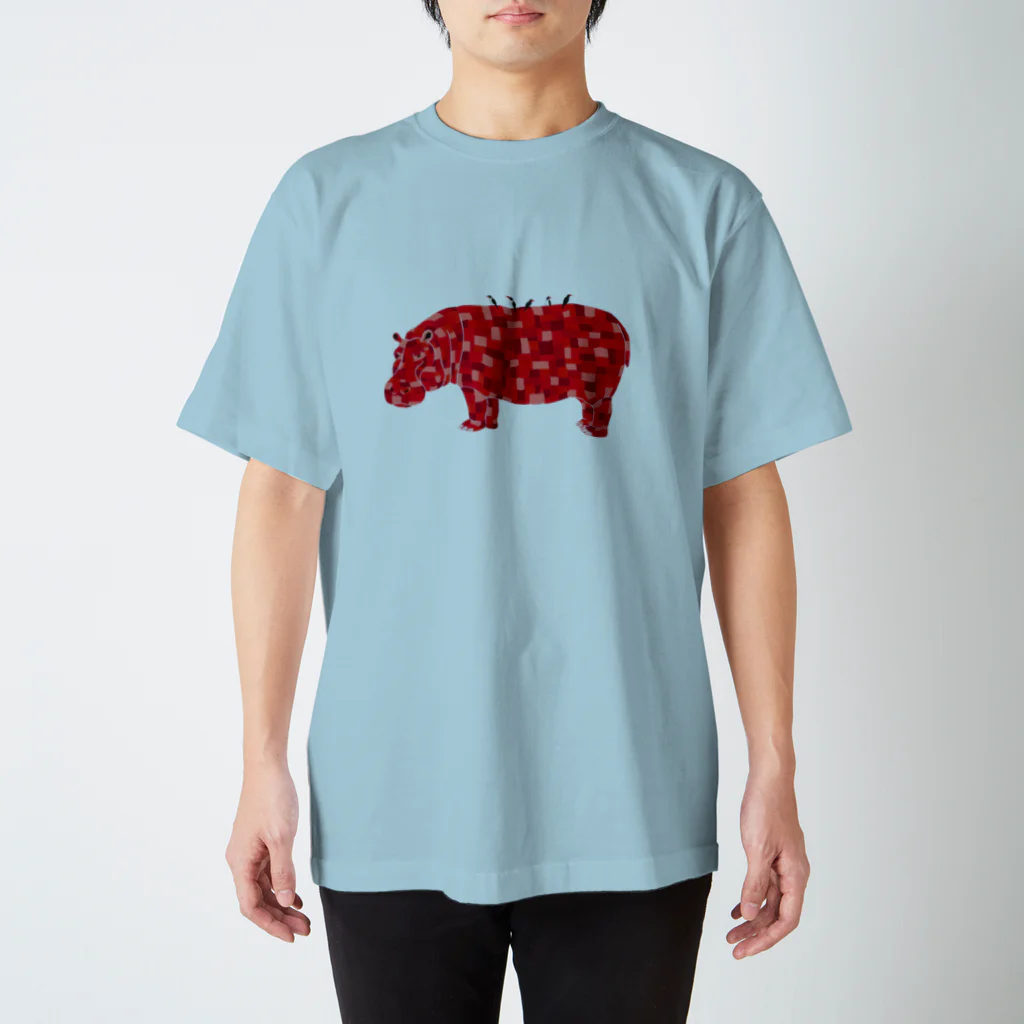 NEZUMIZARU STUDIO SHOPのカバ Regular Fit T-Shirt