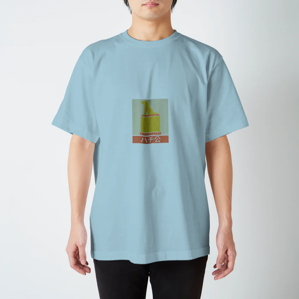 東京奮起させるのハチ公 Hachiko Regular Fit T-Shirt