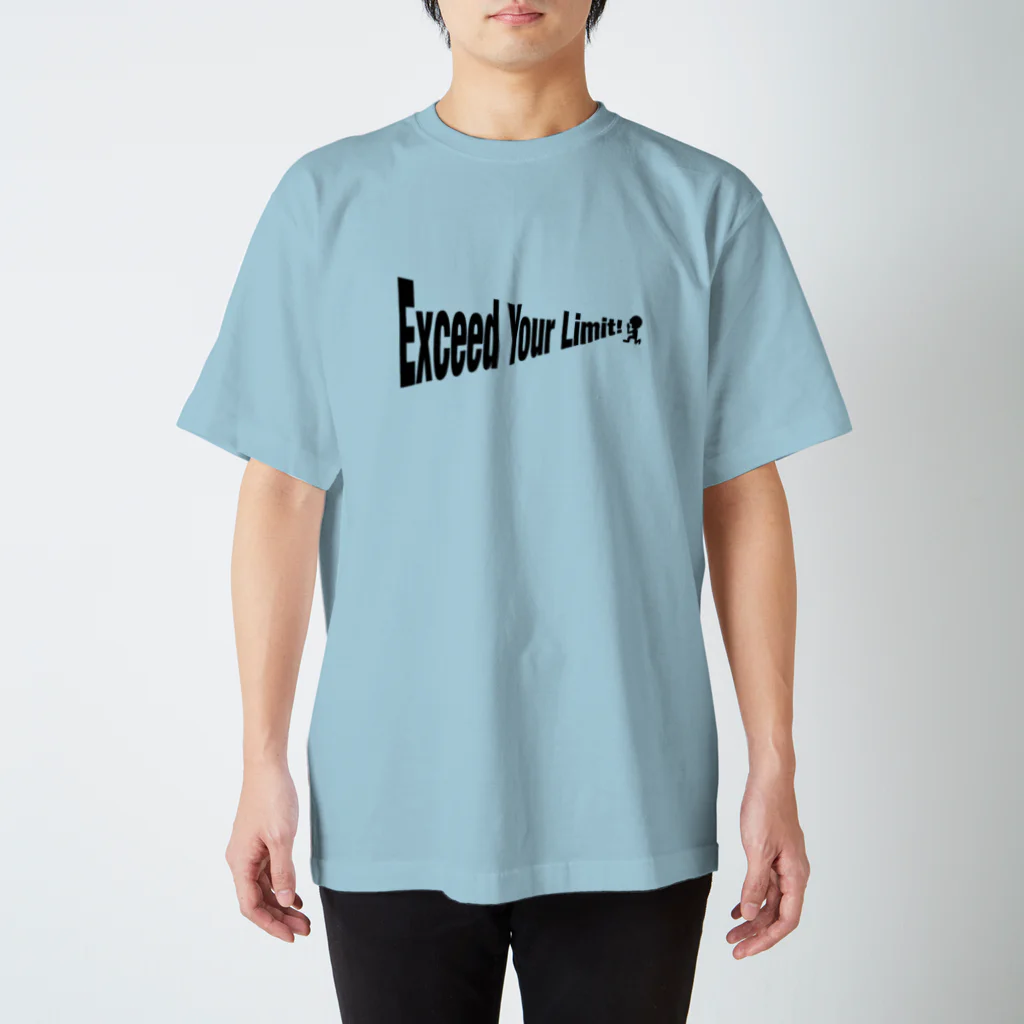 Goro-Chanの限界を超えろ！Exceed your limit! 黒字 Regular Fit T-Shirt