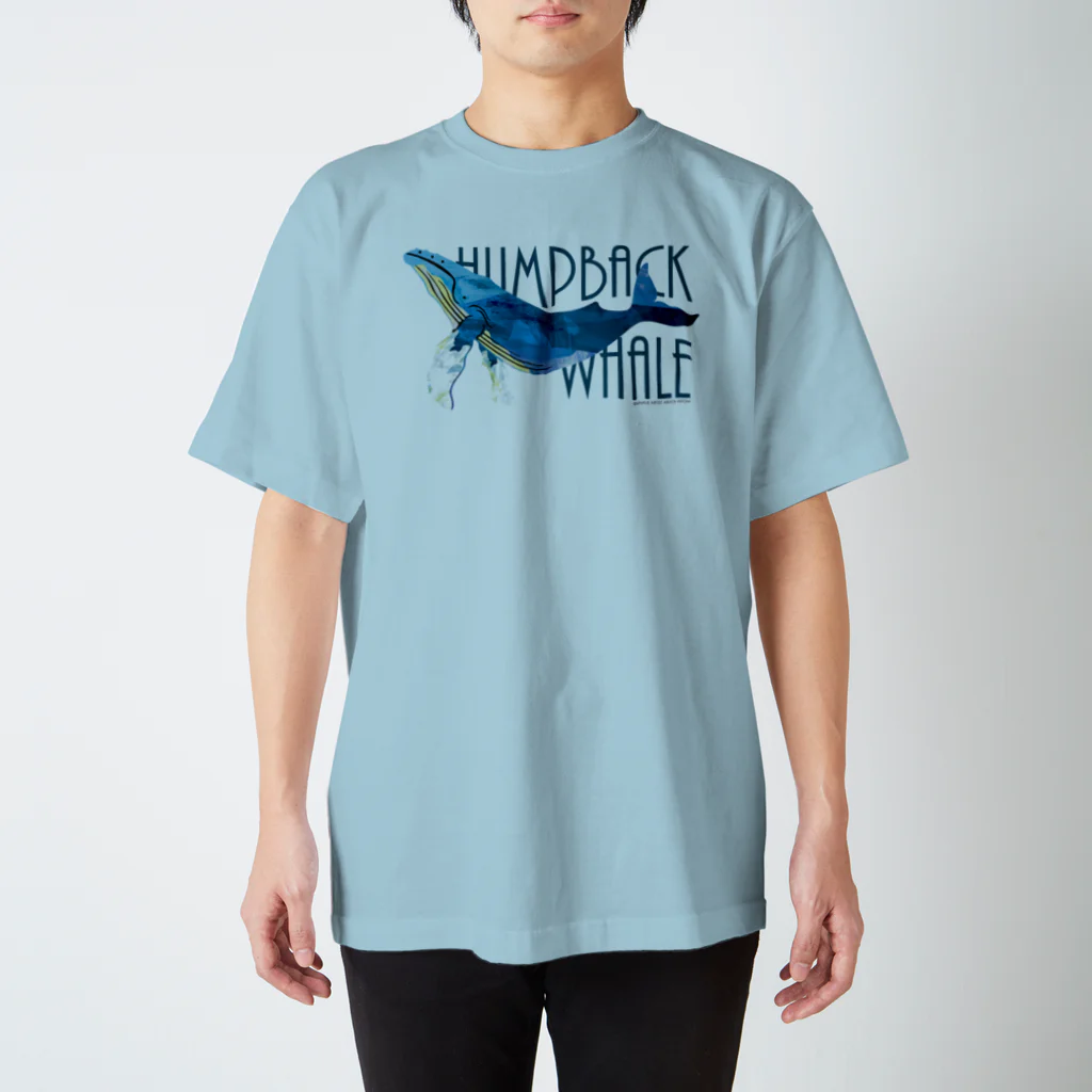 クジラの雑貨屋さん。のザトウクジラ Regular Fit T-Shirt