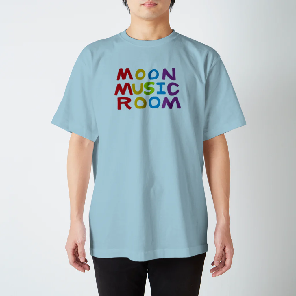 カメレオン音楽家の色々創作物ショップのMOON MUSIC ROOM Regular Fit T-Shirt