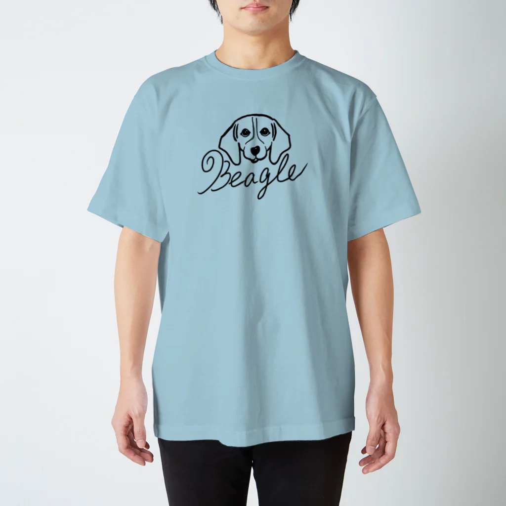 イラストカフェ（ビーグル）のビーグルf _ブレーズ Regular Fit T-Shirt