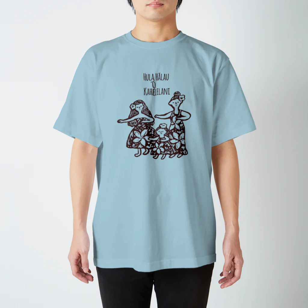 ペギノフ・ペギノヴィチのHULA/Brown スタンダードTシャツ