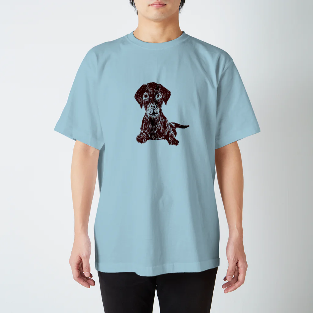 NIKORASU GOのラブラドールデザイン（Tシャツ・パーカー・グッズ・ETC） スタンダードTシャツ