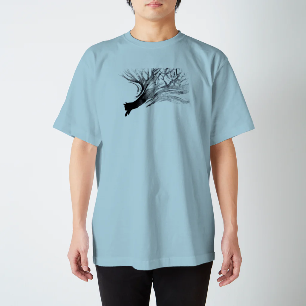 shokomumuの森と一緒に帰ってきた猫 Regular Fit T-Shirt