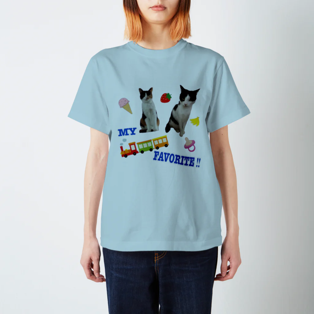 ろきの息子t スタンダードTシャツ