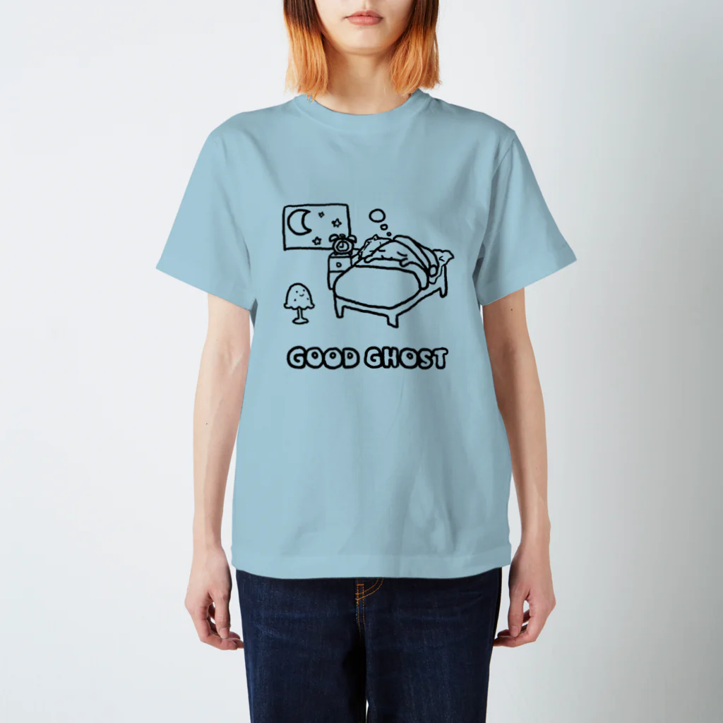 ぱのGOOD GHOST mono b スタンダードTシャツ