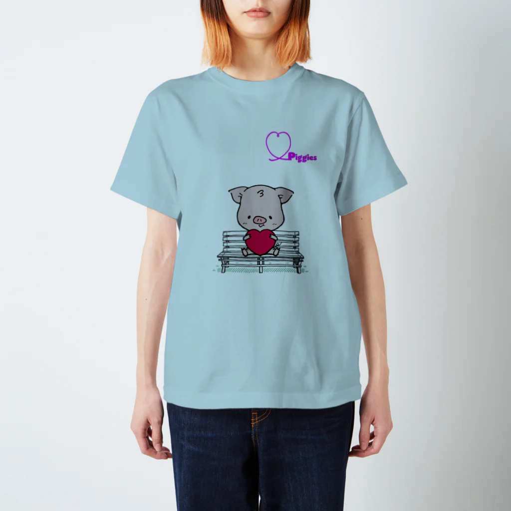 koyuki_donのPiggies Regular Fit T-Shirt