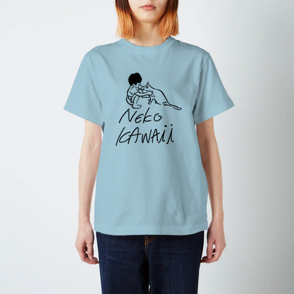 OGYショップのNEKO KAWAii Regular Fit T-Shirt