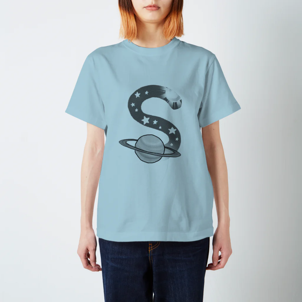 mutsumi*nemumiの協文字 「S」 スタンダードTシャツ