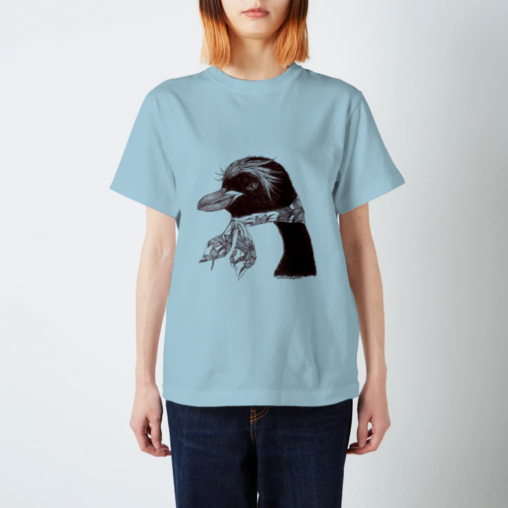 ヤママユ(ヤママユ・ペンギイナ)の伊達なマカロニペンギン Regular Fit T-Shirt